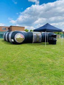 Laser Tag activities day at school