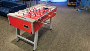 Foosball top and sides customised