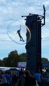"Im in my own little bubble"