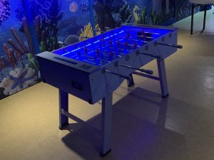 Aquarium event with foosball