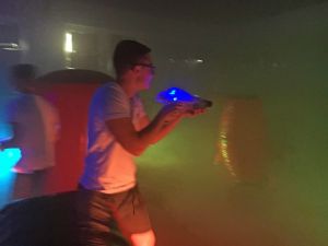 Indoor Laser Tag with Players
