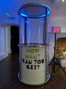 branded panel for the led cash grabber
