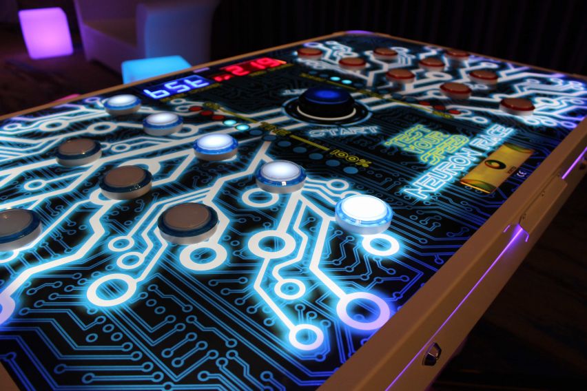 Reaction Screen Table Neuron Race Reaction Table