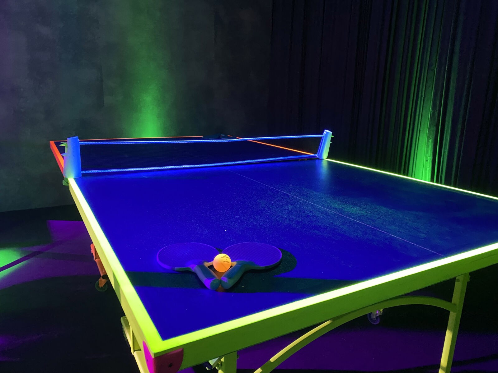 LED Ping Pong Table - Xtreme Entertainment