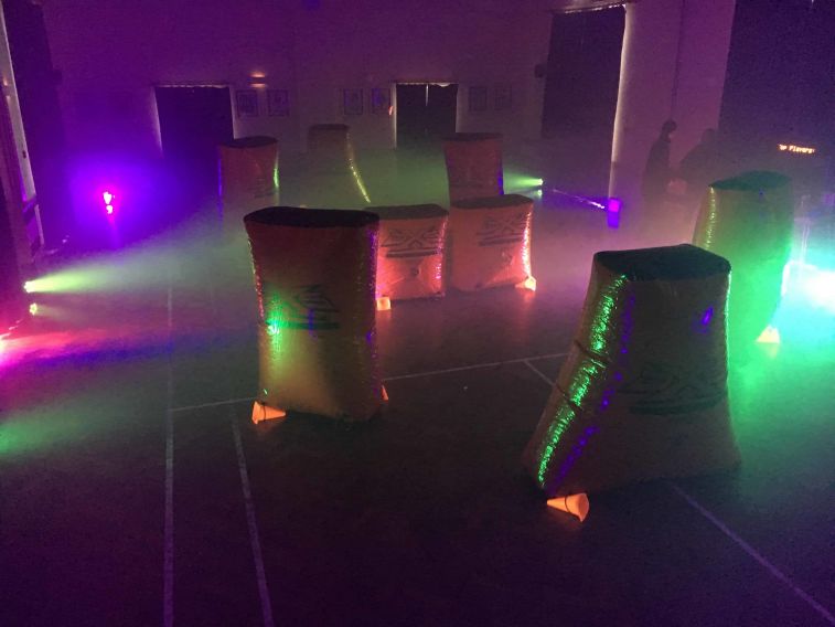 Indoor Laser Tag Setup