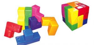 Giant Soma Cube Puzzle