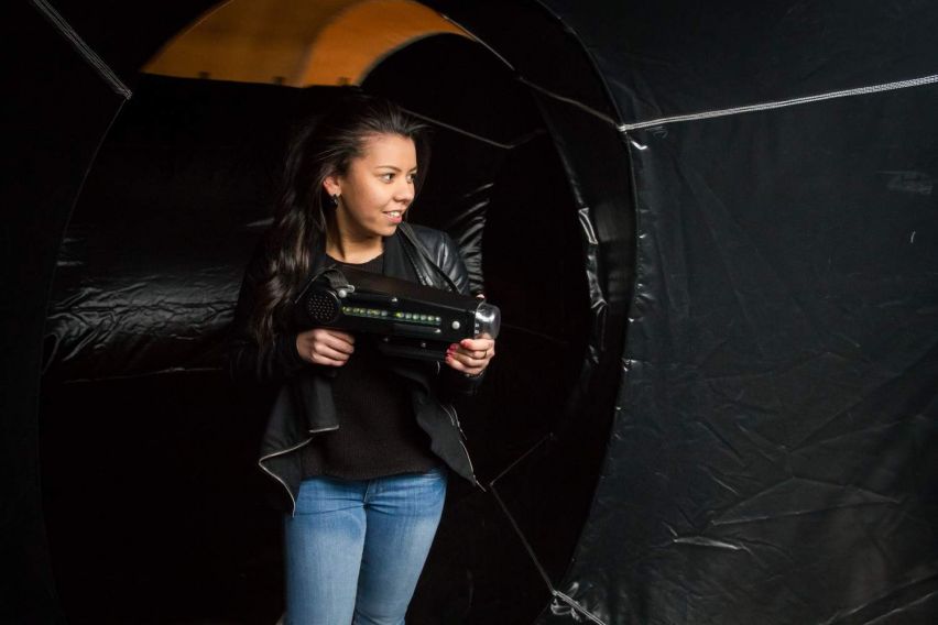 Mobile Laser Tag Arena Portable Inflatable Laser Game Hire