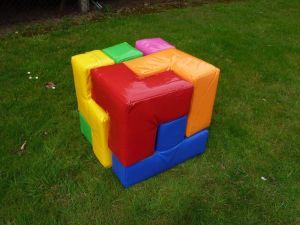 Giant Soma Cube Puzzle