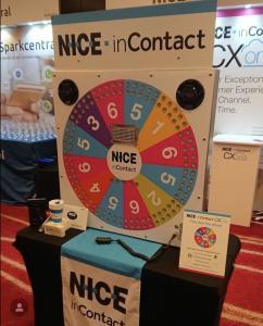 Spin the wheel to collect an award