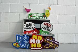 A Variety Christmas Props for Photo Booth/Selfie Mirror/Selfie Pod