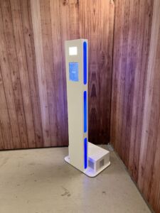Selfie Booth with Printing station and LED Lighting