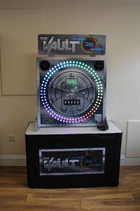 Full Image of The Vault Complete with Original Branding