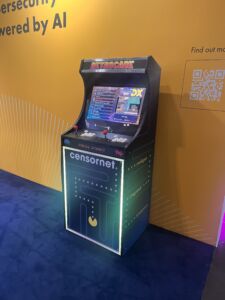 Arcade Game With Front Branded Panel