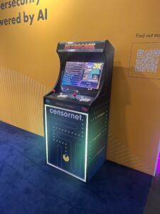 Arcade Game With Front Branded Panel
