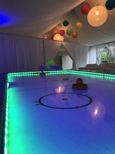 pretty Air Hockey Table with LED light