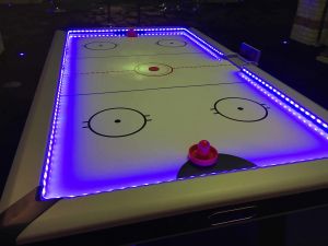 Table View of Air Hockey (LED)