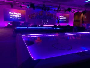 Matching pair for 2-player Air Hockey games