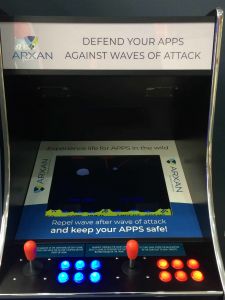 Screen and Header Branding on the Retro Game