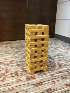 Giant Jenga Tower perfect for children and adults