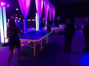 UV Table Tennis Tables with Players
