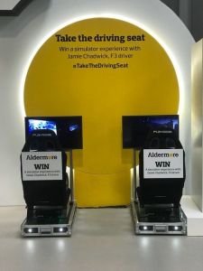 Branded Race Sims Seats