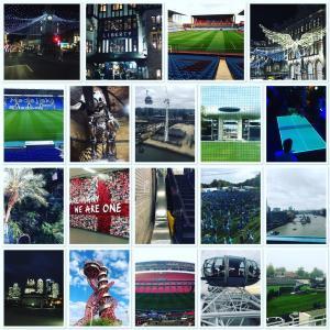 A collage of the event venues