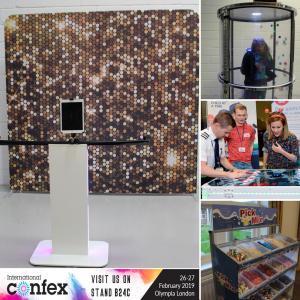 A collage of the activities we took to Confex