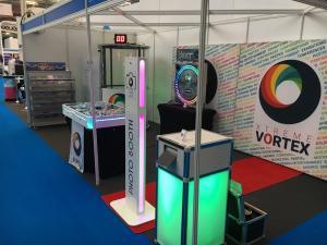Xtreme Vortex stand at Confex 2018
