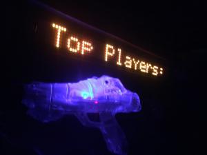 LED Laser Gun Set up