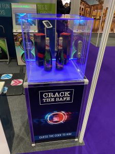 Crack the safe with prizes inside