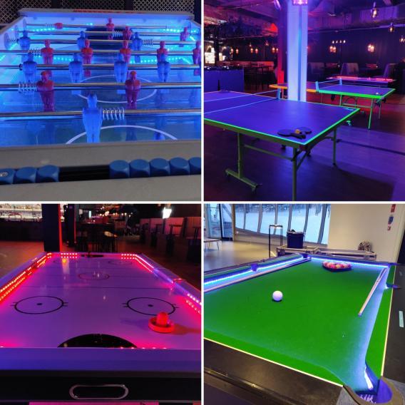 Four LED Pub Game Activities at Events