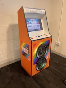 Dance Machine with Pride Branding