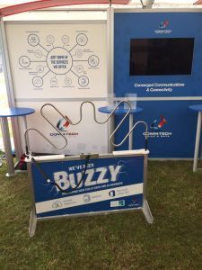 Branded Mega Wire for an event