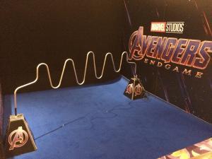 branded buzz wire bases for Avengers