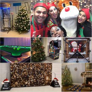 Christmas collage of events from 2019