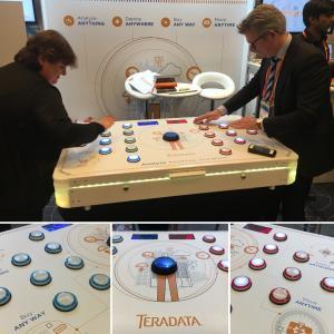 guests playing branded neuron race game