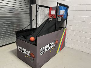 challenge yourself or others at basketball