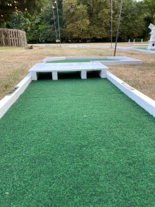Tunnel object on golf course