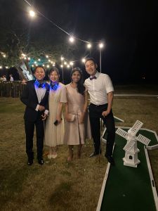 wedding themed mini golf
