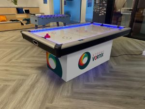 Brand the Air Hockey with your own logo and branding