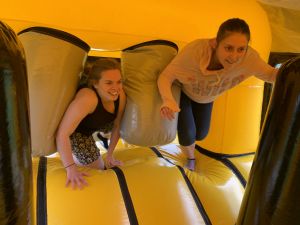 University Students/Young Adults on the Obstacle Course