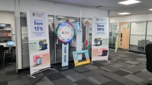 Digital Prize Wheel Branding for Microsoft