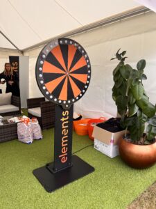 Fully Digital Prize Wheel for Elements