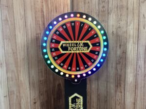 Digital Spin the Wheel with LED Lighting