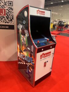 Top and Bottom Panel Branded for Arcade Machine