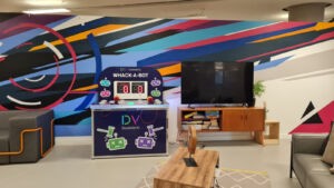 Whack A Mole Office Party with Branding