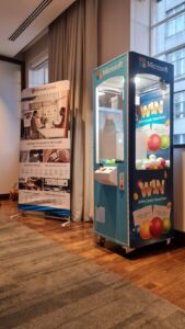 Customised Claw Crane Machine - fully wrapped branding