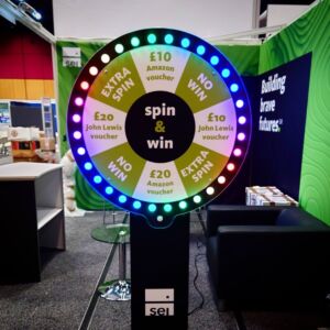 Digital Prize Wheel Hire