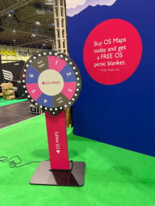 Digital Prize Wheel Hire