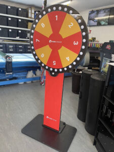 Digital Prize Wheel Hire